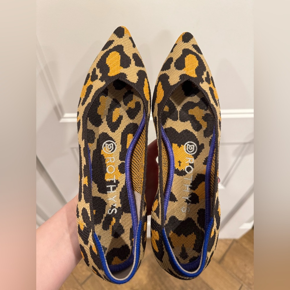 Rothy’s animal print size 8